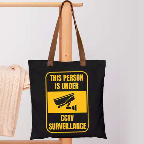 Surveillance Tote Bag